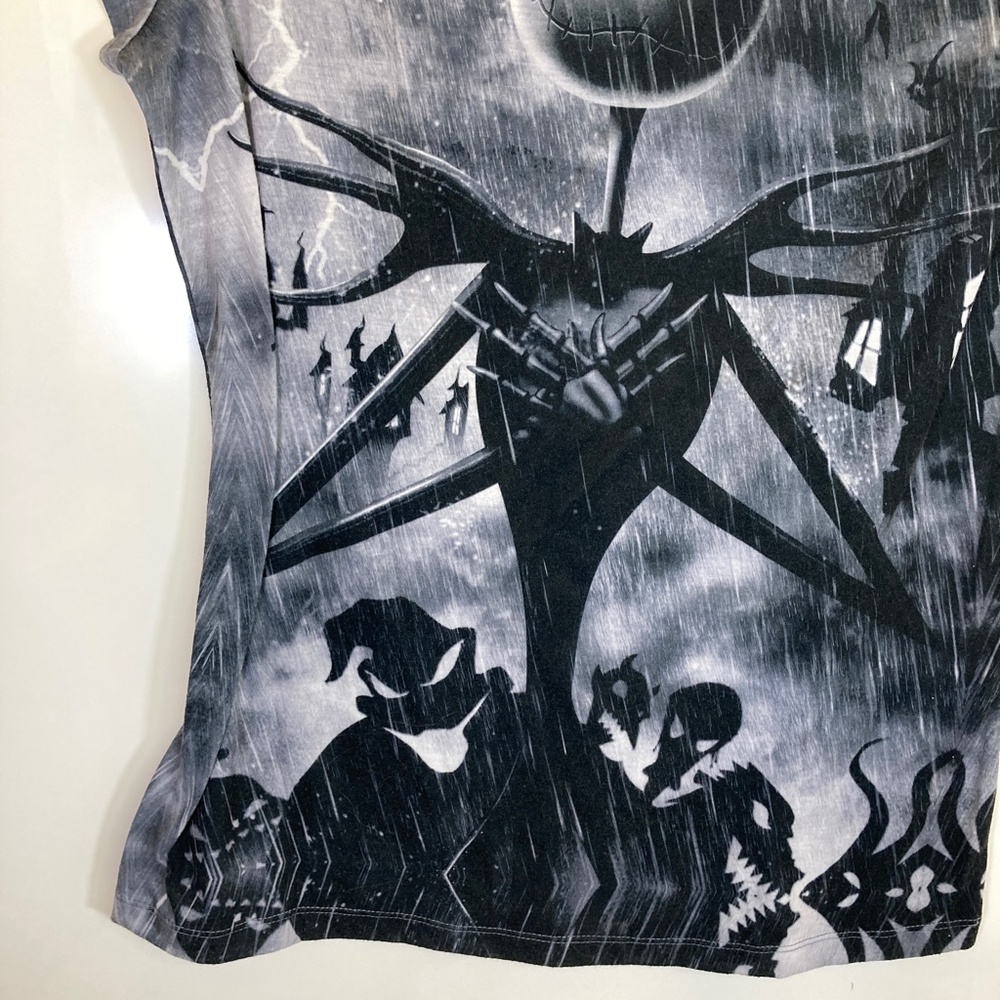Disney Nightmare Before Christmas Jack Skellington Shirt Sz XXL 19 2 Sided - Picture 5 of 12